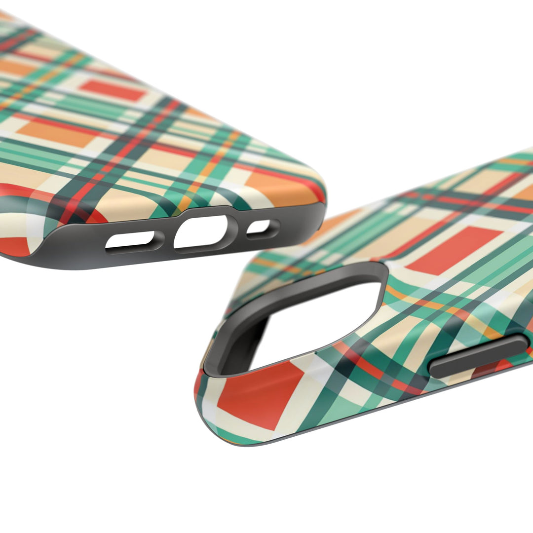 Checkered Plaid Magsafe Gift for Her Cute Phone Case for Iphone, | iPhone 16 | iPhone 15 Pro Max, Iphone 14 Pro Max, 13 12 11 10 9 8 7 - Studio40ParkLane