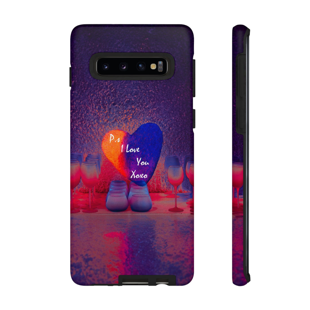 Cute Samsung Case | Cool Iphone Case | PS I love You - Heart, Samsung S24, S23, S22, S21, IPhone 15 Case | Iphone 14 Case, Iphone 13 Case - Studio40ParkLane