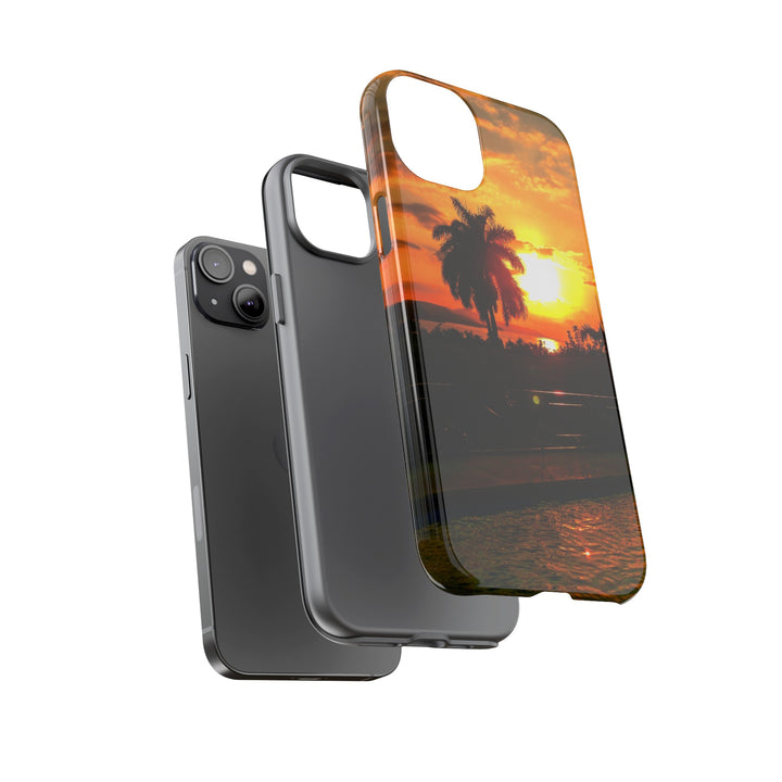 Cute Samsung Case | Cool Iphone Case | Summer Jamaica Pool Sunset, Samsung S24, S23, S22, S21, IPhone 15 Case | Iphone 14 Case, Iphone 13 Case - Studio40ParkLane
