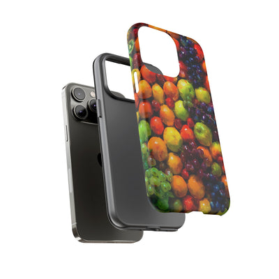 Impact Resistant, Fall Fruit, Cute Phone Cases for Samsung S24, S23, S22, S21, IPhone 15 pro Iphone 14 pro Iphone 13 IPhone 12 Iphone 11