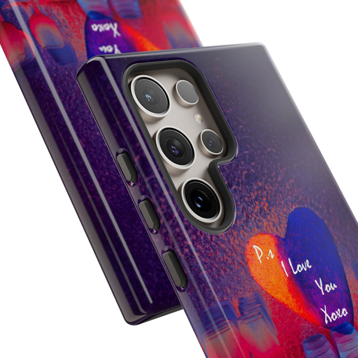 Cute Samsung Case | Cool Iphone Case | PS I love You - Heart, Samsung S24, S23, S22, S21, IPhone 15 Case | Iphone 14 Case, Iphone 13 Case - Studio40ParkLane