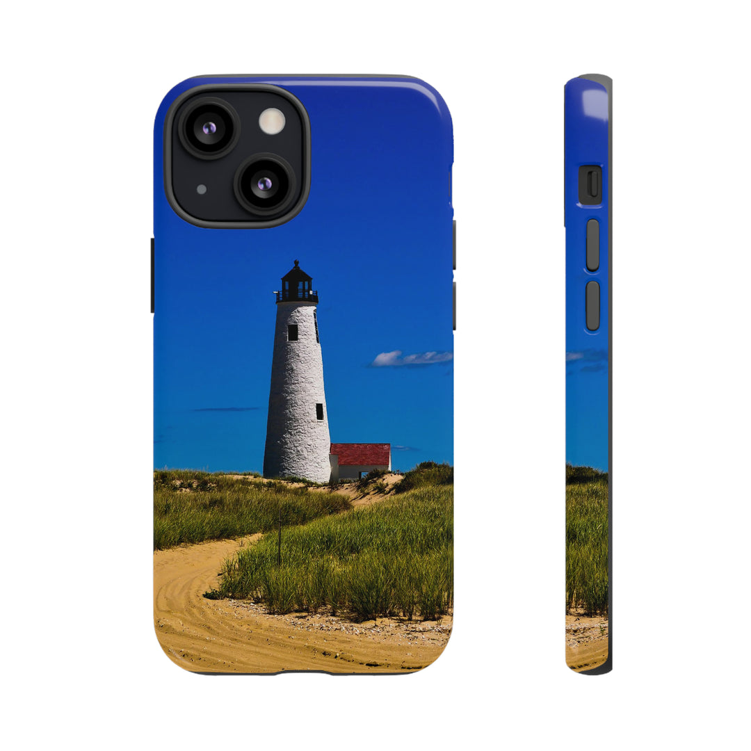 Cute IPhone Case | iPhone 15 Case | iPhone 15 Pro Max Case, Iphone 14 Case, Iphone 14 Pro Max Case IPhone Case for Art Lovers - Beach Lighthouse - Studio40ParkLane