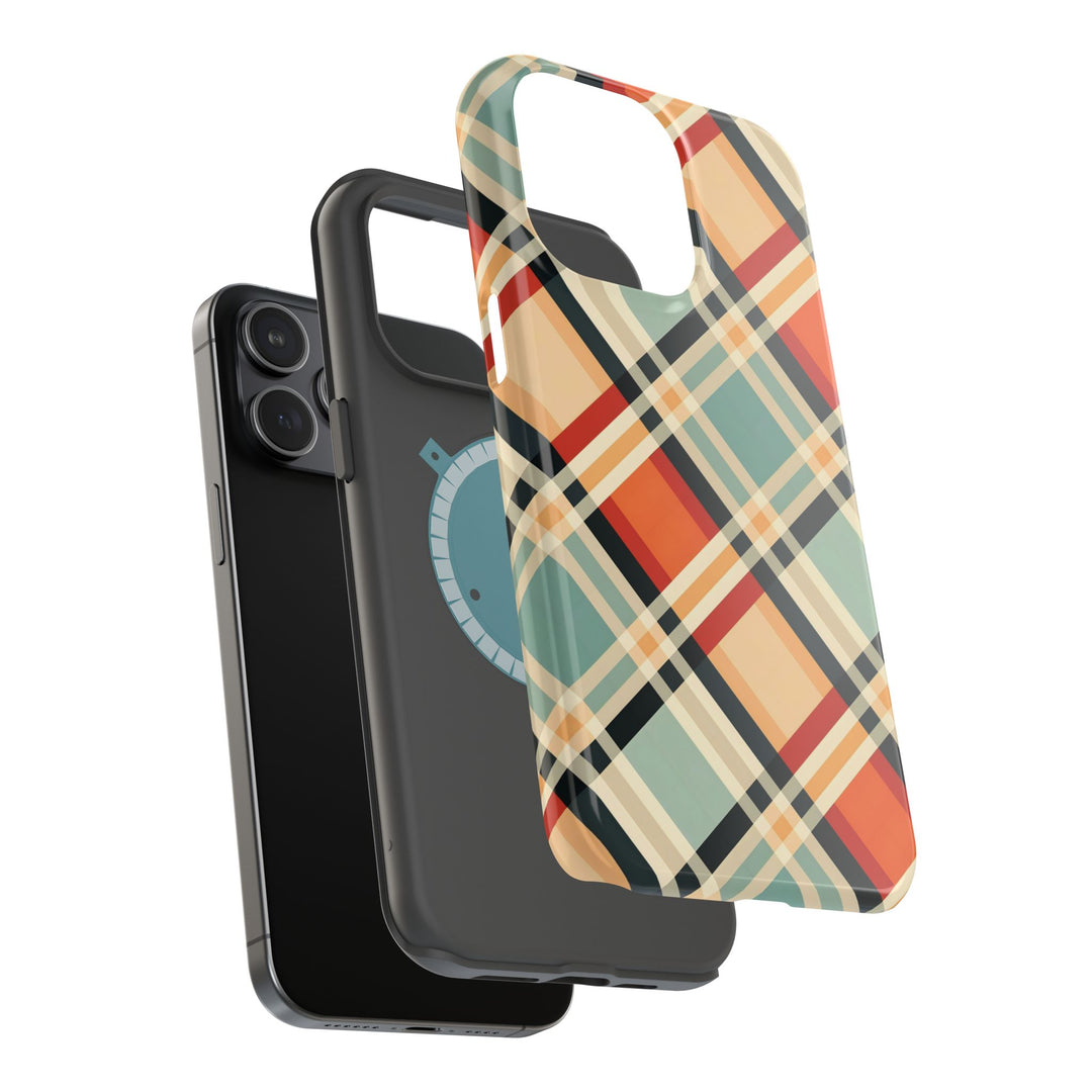 Checkered Plaid Magsafe Gift for Her Cute Phone Case for Iphone, | iPhone 16 | iPhone 15 Pro Max, Iphone 14 Pro Max, 13 12 11 10 9 8 7 - Studio40ParkLane