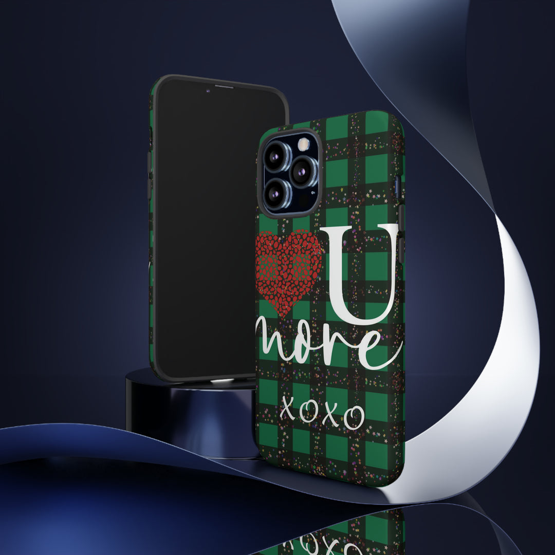 Cute IPhone Case | iPhone 15 Case | iPhone 15 Pro Max Case, Iphone 14 Case, Iphone 14 Pro Max Case IPhone Case for Art Lovers, Love You Green - Studio40ParkLane
