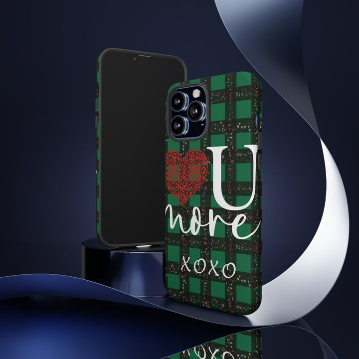 Cute IPhone Case | iPhone 15 Case | iPhone 15 Pro Max Case, Iphone 14 Case, Iphone 14 Pro Max Case IPhone Case for Art Lovers, Love You Green - Studio40ParkLane