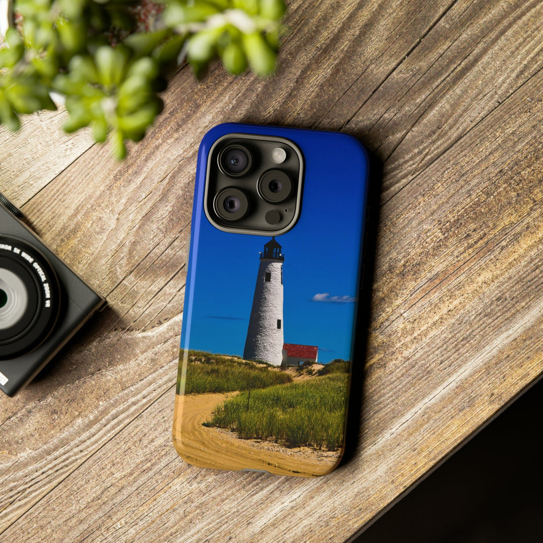 Cute IPhone Case | iPhone 15 Case | iPhone 15 Pro Max Case, Iphone 14 Case, Iphone 14 Pro Max Case IPhone Case for Art Lovers - Beach Lighthouse - Studio40ParkLane
