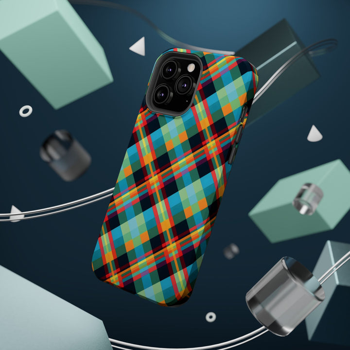 Checkered Plaid Magsafe Gift for Her Cute Phone Case for Iphone, | iPhone 16 | iPhone 15 Pro Max, Iphone 14 Pro Max, 13 12 11 10 9 8 7 - Studio40ParkLane