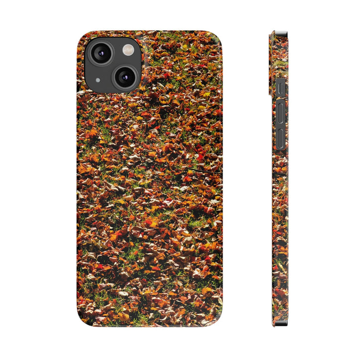 Slim Cute Phone Cases for Iphone - | iPhone 15 Case | iPhone 15 Pro Max Case, Iphone 14 Case, Iphone 14 Pro Max, Iphone 13, New England Fall Leaves - Studio40ParkLane