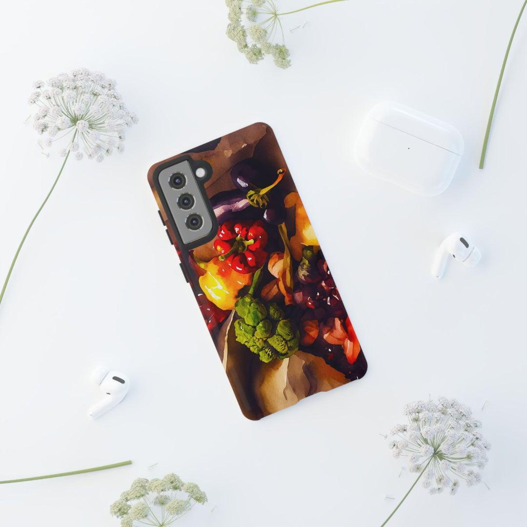 Impact Resistant, Fall Farm Vegetables, Cute Phone Cases for Samsung S24, S23, S22, S21, IPhone 15 pro Iphone 14 pro Iphone 13 IPhone 12 Iphone 11 - Studio40ParkLane