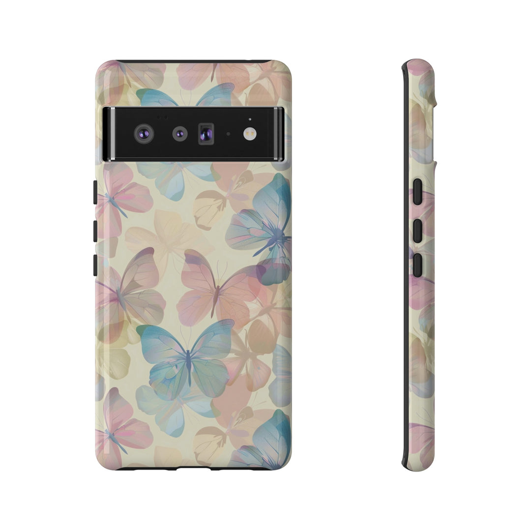 Cute Samsung Case | Cool Iphone Case | Summer Pastel Butterflies, Samsung S24, S23, S22, S21, IPhone 15 Case | Iphone 14 Case, Iphone 13 Case - Studio40ParkLane