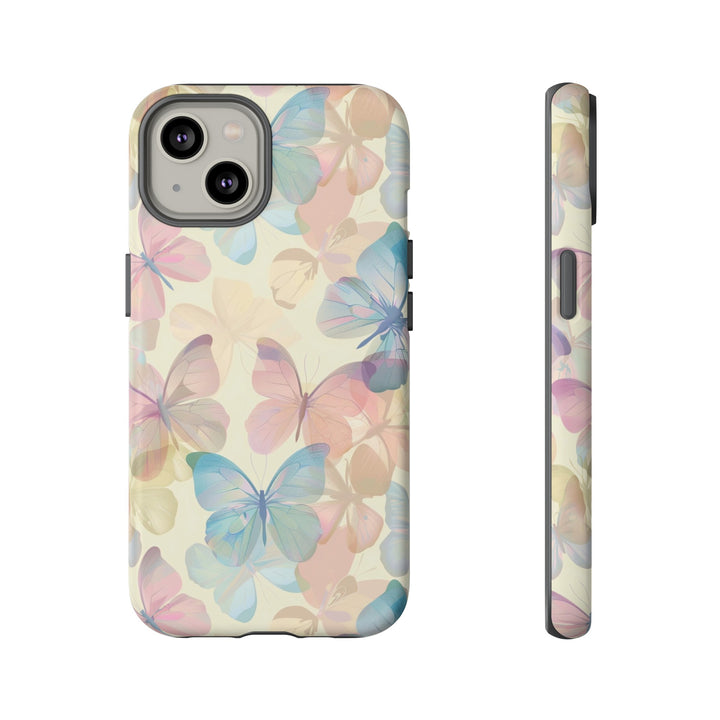 Cute Samsung Case | Cool Iphone Case | Summer Pastel Butterflies, Samsung S24, S23, S22, S21, IPhone 15 Case | Iphone 14 Case, Iphone 13 Case - Studio40ParkLane