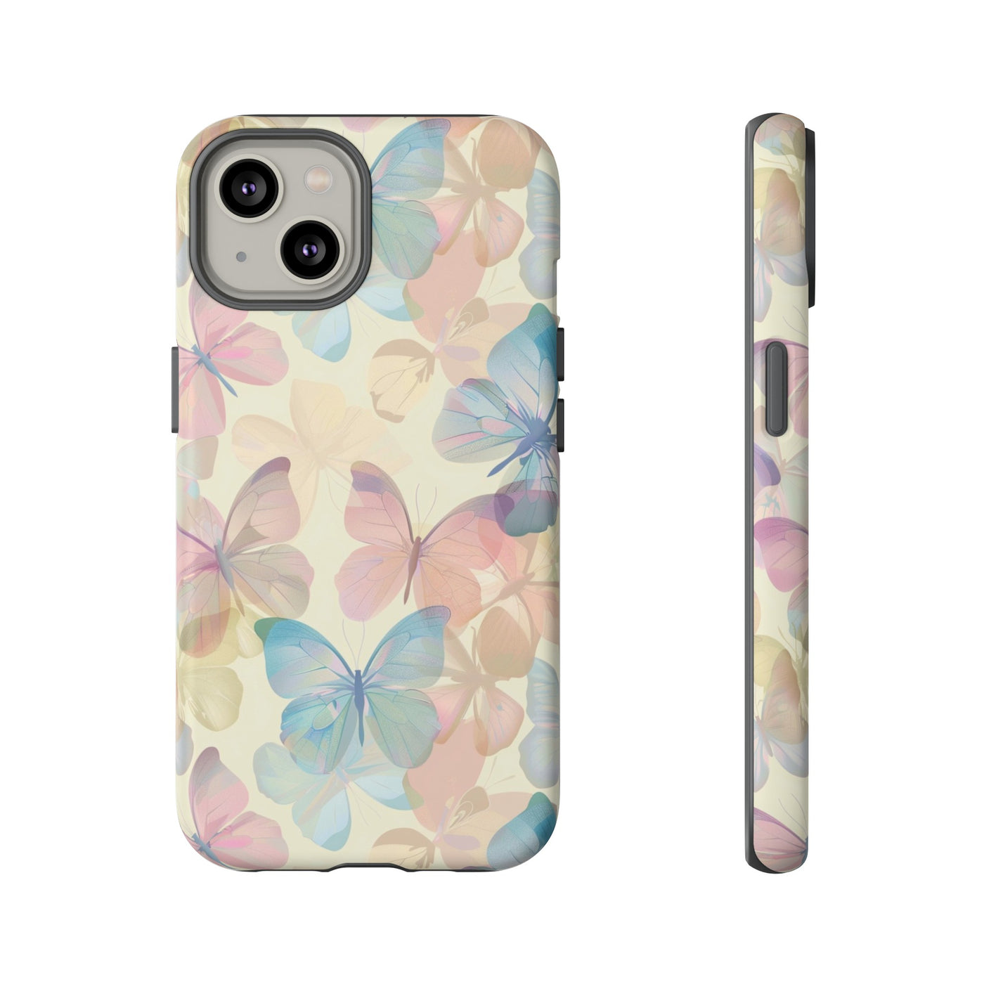 Cute Samsung Case | Cool Iphone Case | Summer Pastel Butterflies, Samsung S24, S23, S22, S21, IPhone 15 Case | Iphone 14 Case, Iphone 13 Case