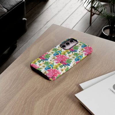 Premium Tough Spring Flowers Cute Phone Cases for Samsung S24, S23, S22, S21, S20, Plus and Ultra, Iphone 16 Pro Max,15, 14, 13, 12, 11, 10 - Studio40ParkLane