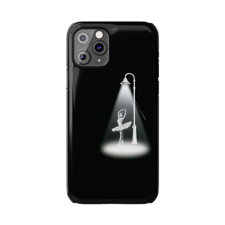 Slim Ballet Dancer Spotlight Gift for Her Cute Phone Cases for Iphone 16 Pro Max | iPhone 15 Case | iPhone 15 Pro Max Case, Iphone 14, 13, 12, 11, 10, 8, 7 - Studio40ParkLane