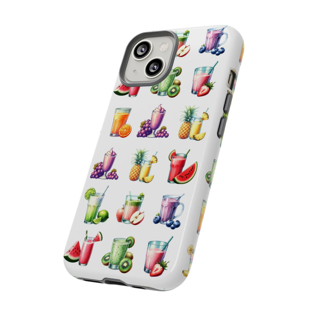 Cute Samsung Case | Cool Iphone Case | Tropical Summer Fruit Cocktail, Samsung S24, S23, S22, S21, IPhone 15 Case | Iphone 14 Case, Iphone 13 Case - Studio40ParkLane