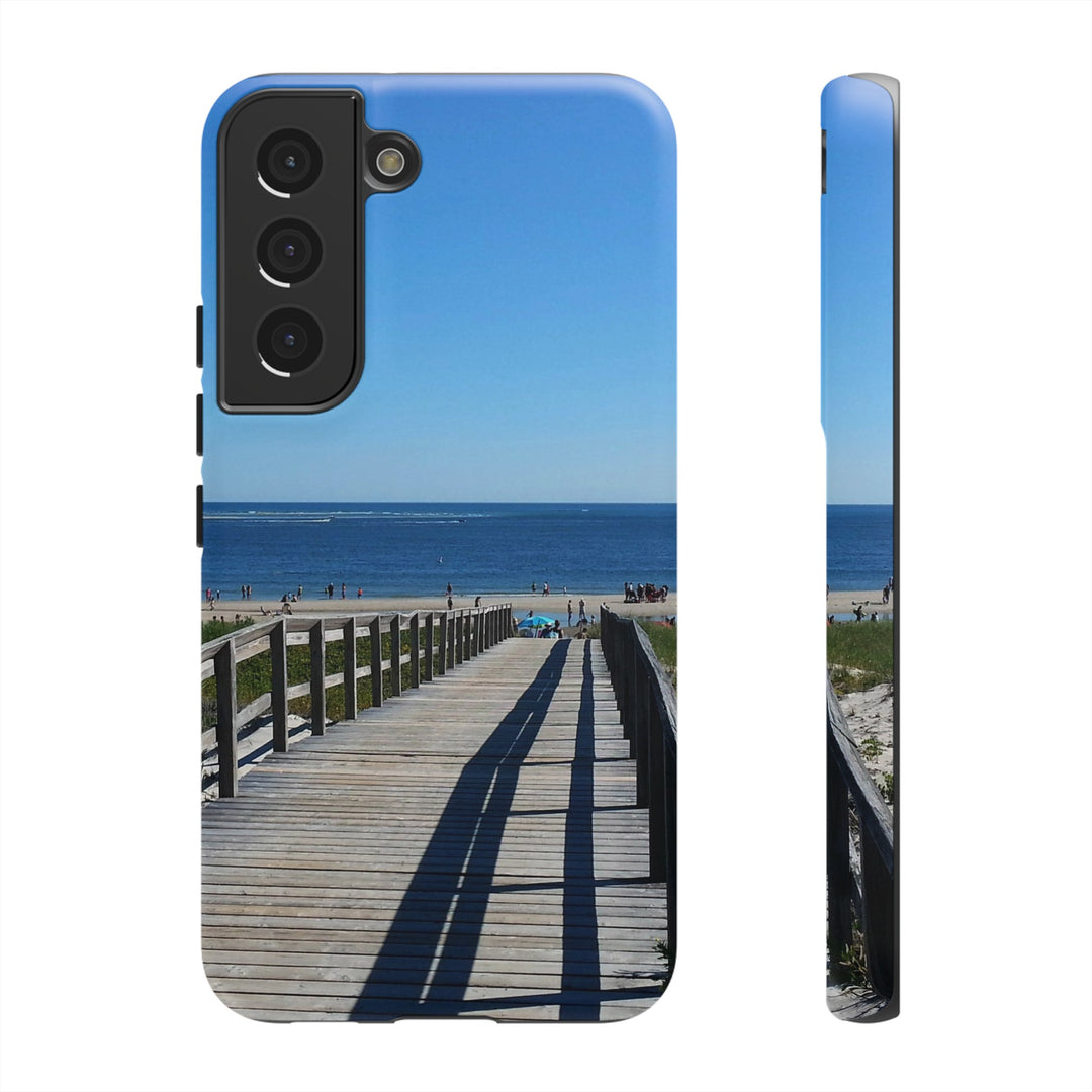 Cute Samsung Case | Cool Iphone Case | Summer Beach Walk, Samsung S24, S23, S22, S21, IPhone 15 Case | Iphone 14 Case, Iphone 13 Case - Studio40ParkLane
