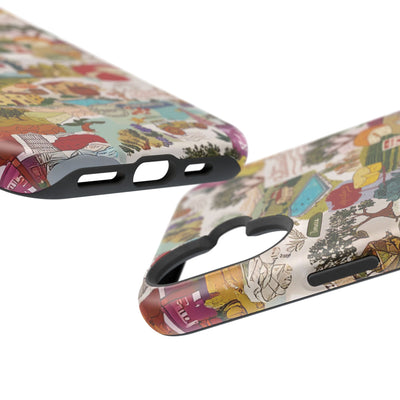 Italy Tuscany Coquette Collage Tough Magsafe Cute Phone Cases for Iphone | iPhone 17 Pro Max Case, Iphone 16, Iphone 15 14 13 12 11 10 9 - Studio40ParkLane