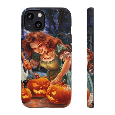 Autumn Fall Pumpkin Fairy Gift for Her Cute Phone Case for, Samsung Galaxy S24, S23, S22, S21, IPhone 16 Case | Iphone 15, Iphone 14, IPhone 13 Case