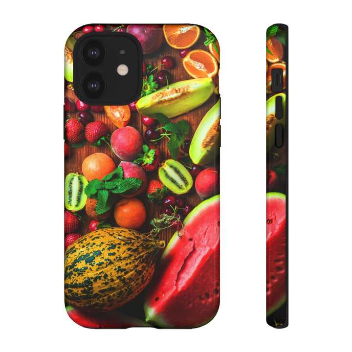 Fall Fruit Collage Cute Phone Case for, Samsung Galaxy S24, S23, S22, S21, IPhone 16 Case | Iphone 15, Iphone 14, IPhone 13 Case Mom Dad Gift - Studio40ParkLane
