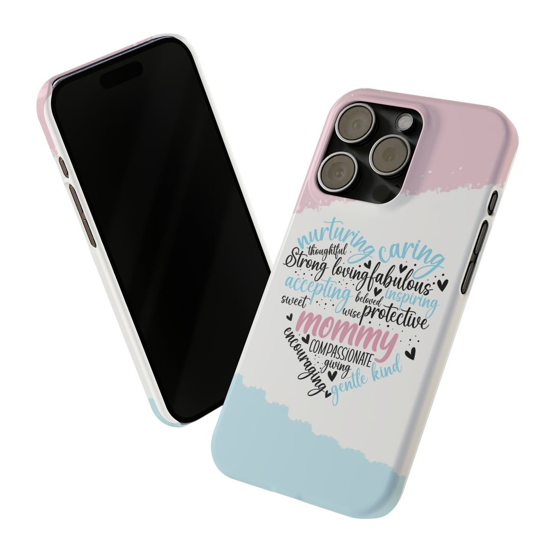 Slim Cute Phone Cases for Iphone - | iPhone 15 Case | iPhone 15 Pro Max Case, Iphone 14 Case, Iphone 14 Pro Max, Iphone 13, Mother&