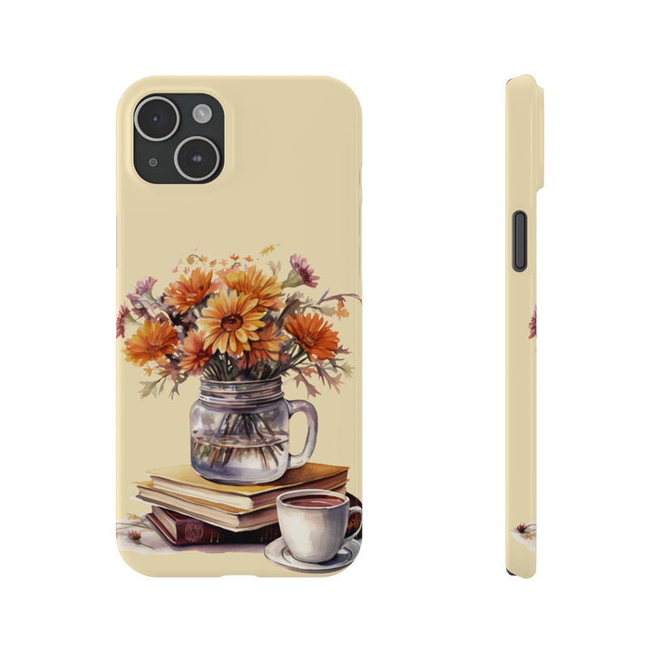 Slim Fall Autumn Leaves Cute Phone Cases for Iphone 16 | iPhone 15 Case | iPhone 15 Pro Max Case, Iphone 14, Iphone 14 Pro Max, Iphone 13, Slim Mom Dad Gift - Studio40ParkLane