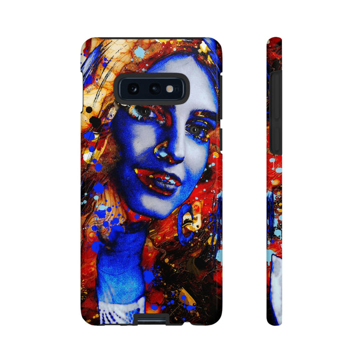 Cute Samsung Phone Case | Aesthetic Samsung Phone Case | Galaxy S23, S22, S21, S20 | Marble Splash Face, Protective Phone Case - Studio40ParkLane