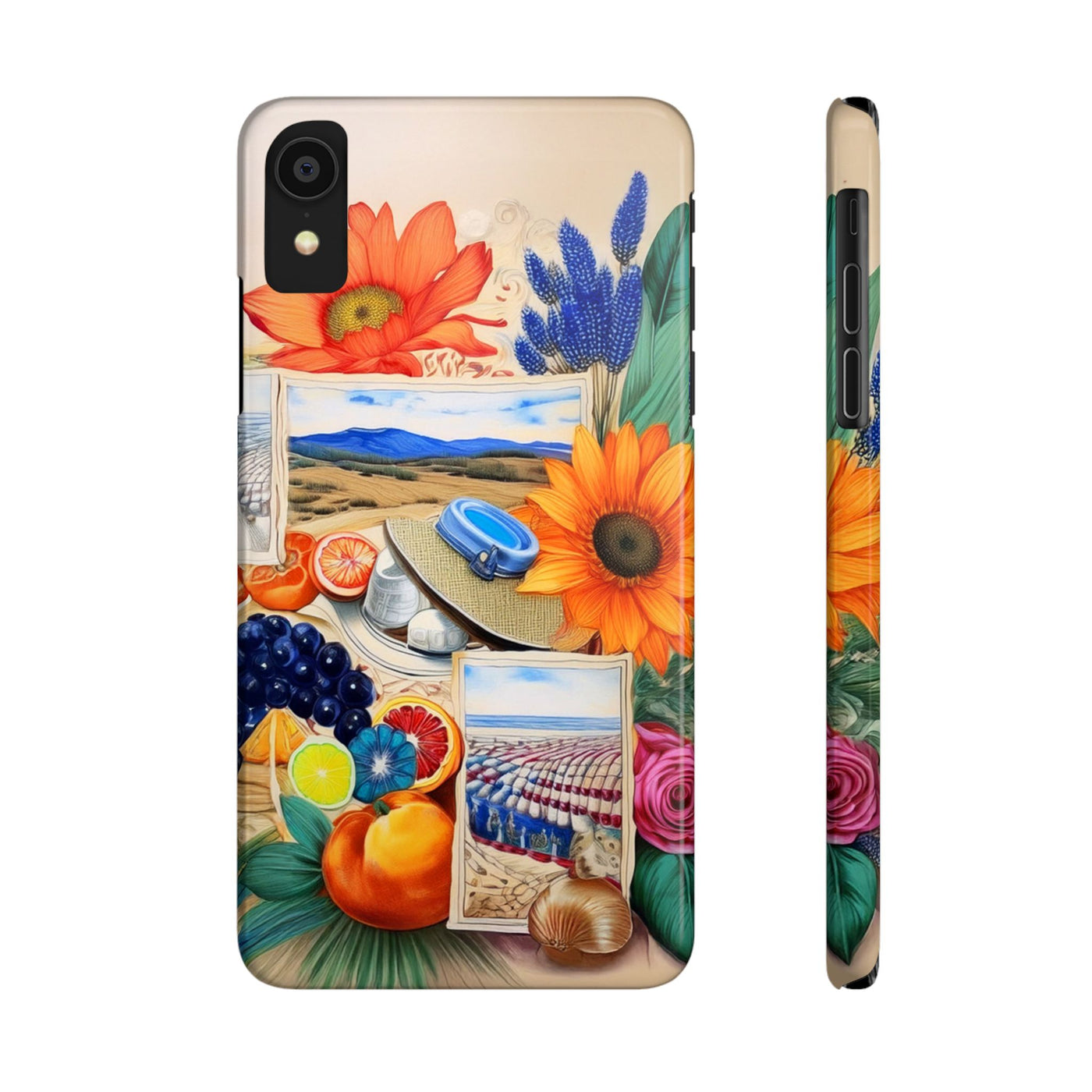 Slim Trendy Fall Coquette Collage Gift for Her Cute Phone Cases for Iphone 16 Cases | iPhone 15 Case | iPhone 15 Pro Max Case, Iphone 14 Case, Iphone 13, Slim