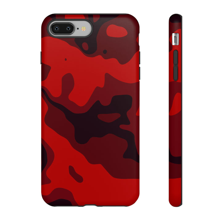 Cute IPhone Case | iPhone 15 Case | iPhone 15 Pro Max Case, Iphone 14 Case, Iphone 14 Pro Max Case IPhone Case for Art Lovers - Red Camo - Studio40ParkLane