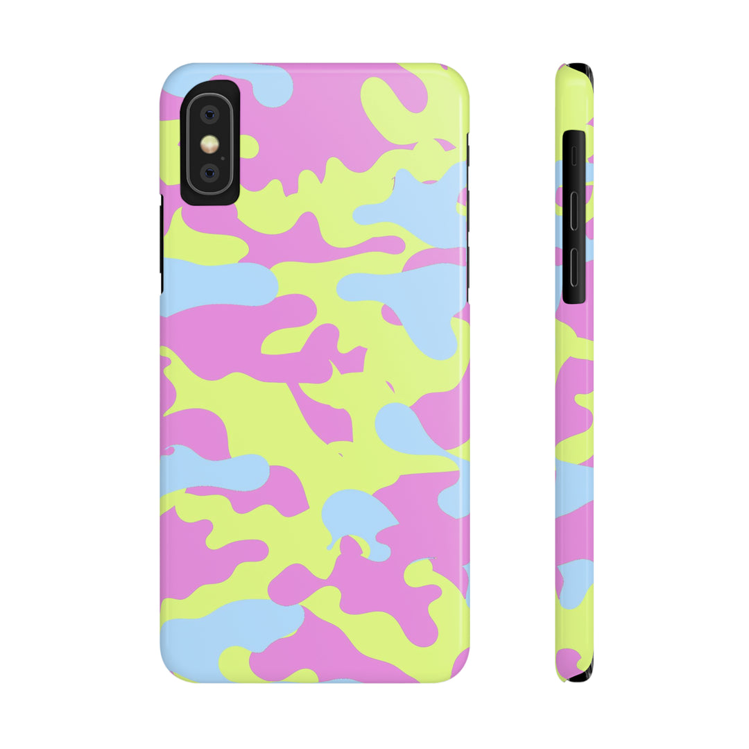 Slim Cute Phone Cases for Iphone - | iPhone 15 Case | iPhone 15 Pro Max Case, Iphone 14 Case, Iphone 14 Pro Max, Iphone 13, Spring Camouflage - Studio40ParkLane