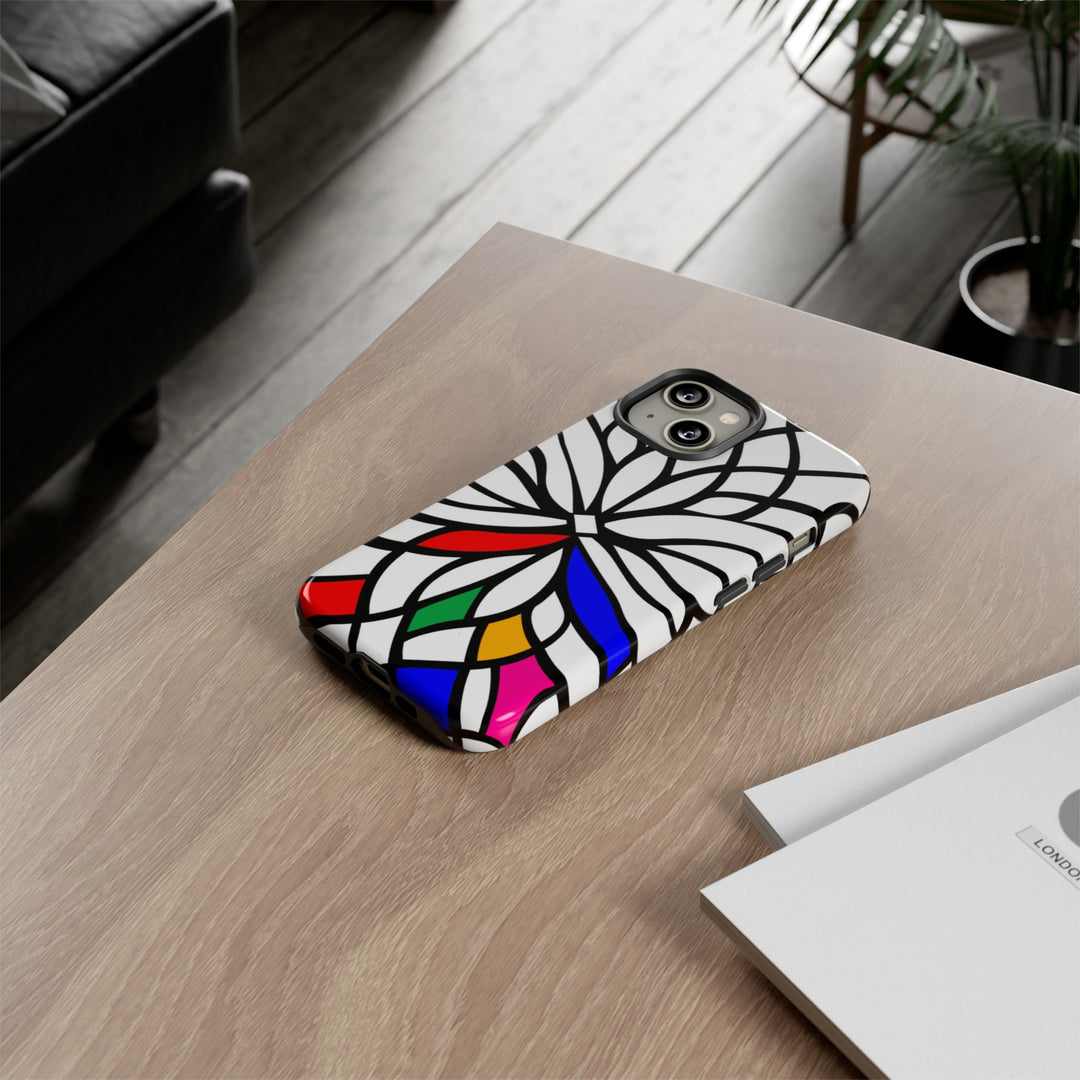 Impact Resistant, Colored Mosaic, Cute Phone Cases for Samsung S24, S23, S22, S21, IPhone 15 pro Iphone 14 pro Iphone 13 IPhone 12 Iphone 11 - Studio40ParkLane