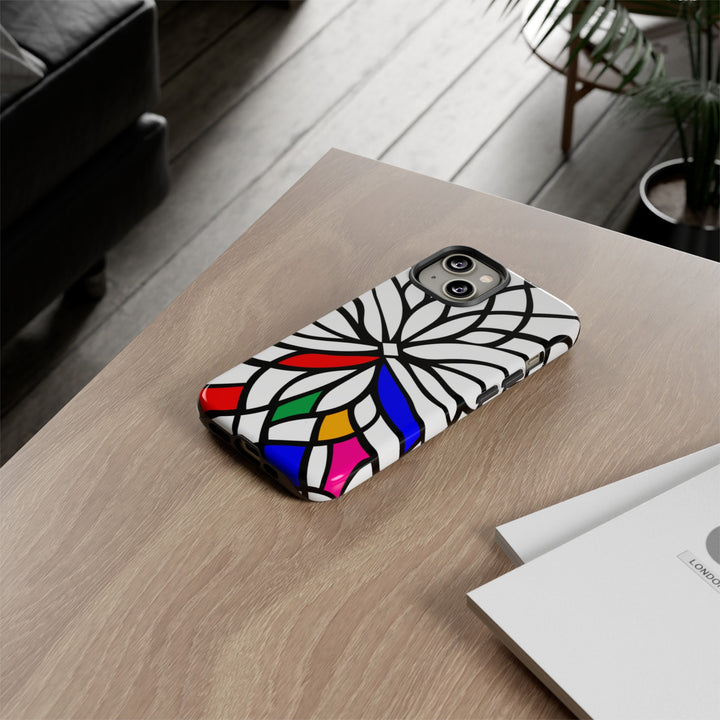 Impact Resistant, Colored Mosaic, Cute Phone Cases for Samsung S24, S23, S22, S21, IPhone 15 pro Iphone 14 pro Iphone 13 IPhone 12 Iphone 11 - Studio40ParkLane