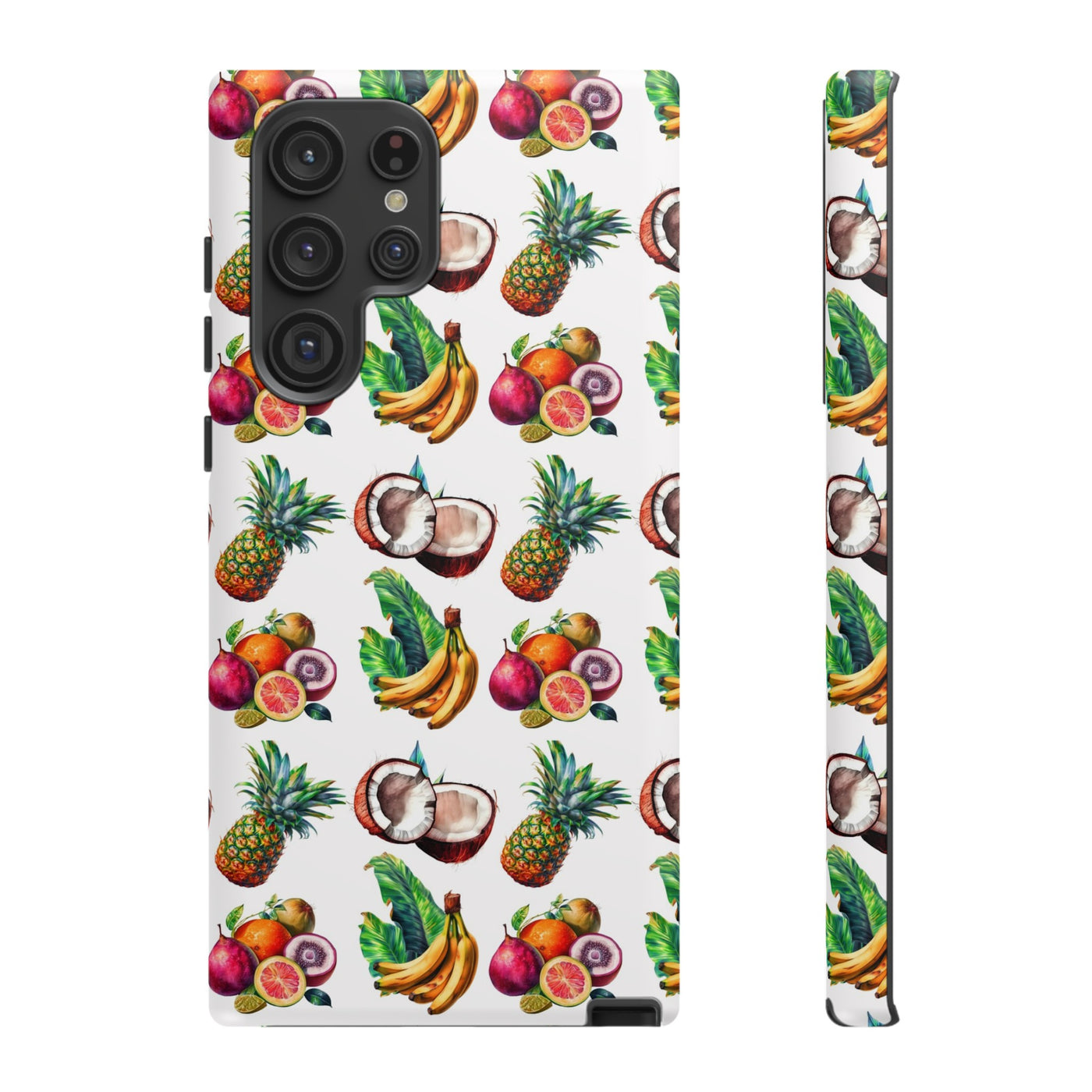 Cute Samsung Case | Cool Iphone Case | Tropical Summer Fruit, Samsung S24, S23, S22, S21, IPhone 15 Case | Iphone 14 Case, Iphone 13 Case