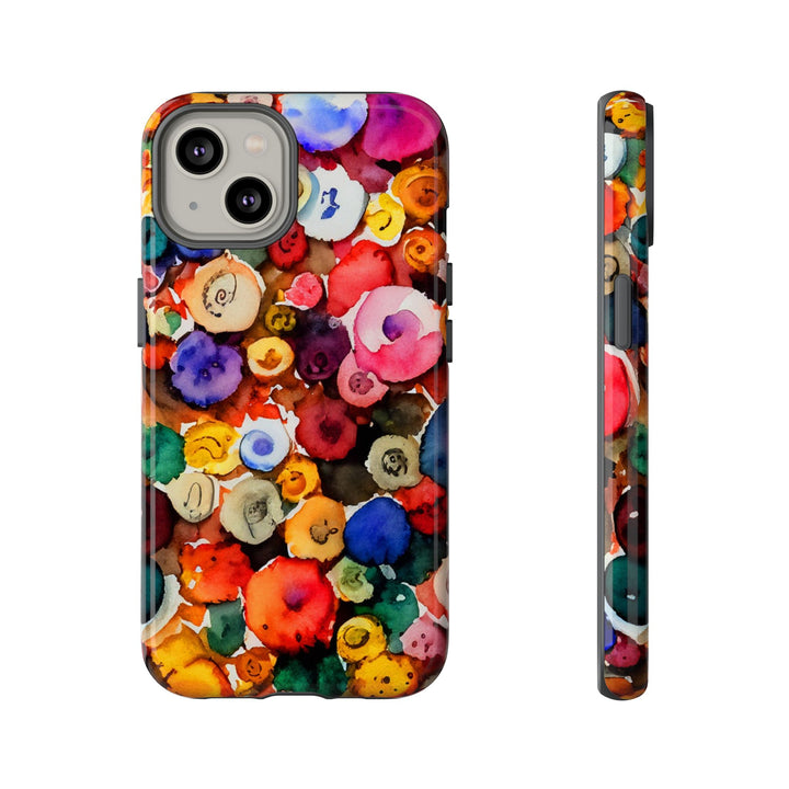 Impact Resistant, Fall Colors Buttons, Cute Phone Cases for Samsung S24, S23, S22, S21, IPhone 15 pro Iphone 14 pro Iphone 13 IPhone 12 Iphone 11 - Studio40ParkLane