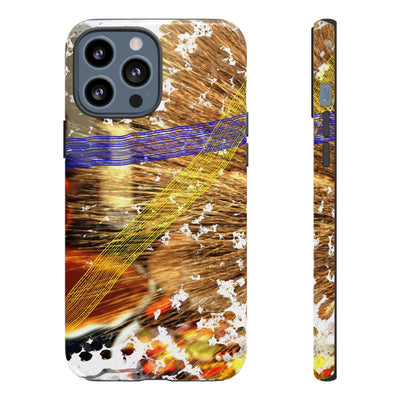 Impact Resistant, Pecan Pie Abstract, Cute Phone Cases for Samsung S24, S23, S22, S21, IPhone 15 pro Iphone 14 pro Iphone 13 IPhone 12 Iphone 11