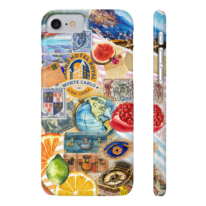 Slim Trendy French Coquette Collage Gift for Her Cute Phone Cases for Iphone 16 Cases | iPhone 15 Case | iPhone 15 Pro Max Case, Iphone 14 Case, Iphone 13, Slim - Studio40ParkLane