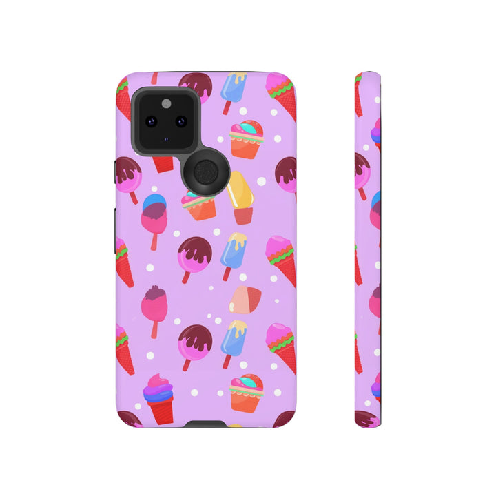 Cute Samsung Case | Cool Iphone Case | Summer Pink Ice - Cream, Samsung S24, S23, S22, S21, IPhone 15 Case | Iphone 14 Case, Iphone 13 Case - Studio40ParkLane