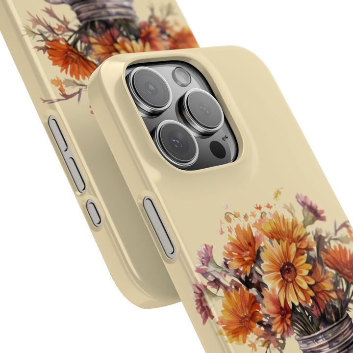 Slim Fall Autumn Leaves Cute Phone Cases for Iphone 16 | iPhone 15 Case | iPhone 15 Pro Max Case, Iphone 14, Iphone 14 Pro Max, Iphone 13, Slim Mom Dad Gift - Studio40ParkLane