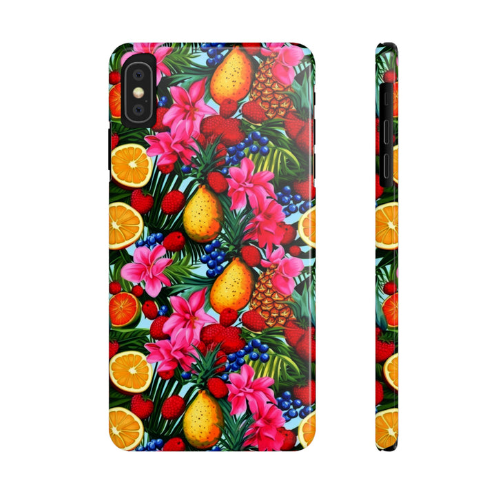 Slim Cute Phone Cases for Iphone - | iPhone 15 Case | iPhone 15 Pro Max Case, Iphone 14 Case, Iphone 14 Pro Max, Iphone 13, Summer Mixed Fruit - Studio40ParkLane