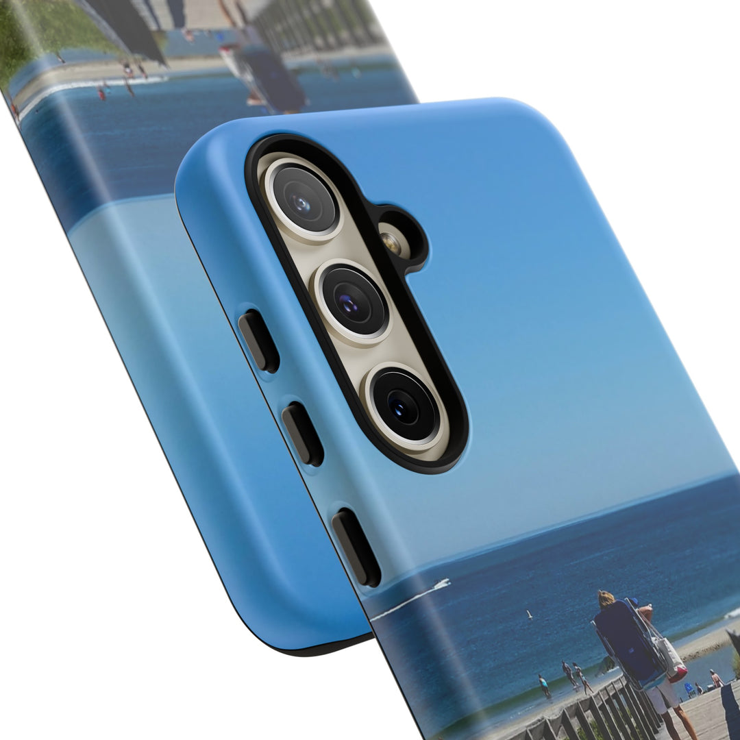 Cute Samsung Case | Cool Iphone Case | Summer Beach Walk, Samsung S24, S23, S22, S21, IPhone 15 Case | Iphone 14 Case, Iphone 13 Case - Studio40ParkLane