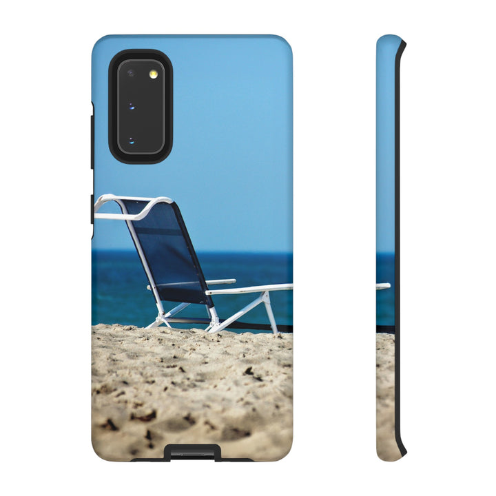 Cute Samsung Case | Cool Iphone Case | Summer Blue Beach Chair, Samsung S24, S23, S22, S21, IPhone 15 Case | Iphone 14 Case, Iphone 13 Case - Studio40ParkLane