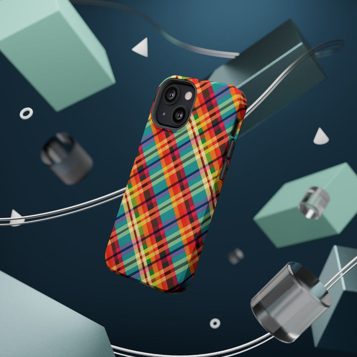 Checkered Plaid Magsafe Gift for Her Cute Phone Case for Iphone, | iPhone 16 | iPhone 15 Pro Max, Iphone 14 Pro Max, 13 12 11 10 9 8 7 - Studio40ParkLane