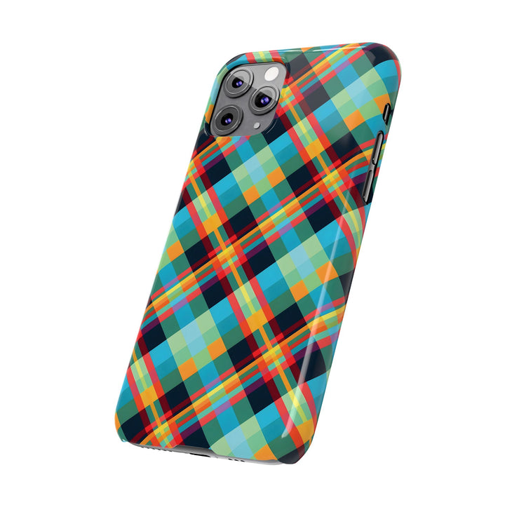Slim Checkered Plaid Gift for Her Cute Phone Cases for Iphone 16 Pro Max | iPhone 15 Case | iPhone 15 Pro Max Case, Iphone 14, 13, 12, 11, 10, 8, 7 - Studio40ParkLane