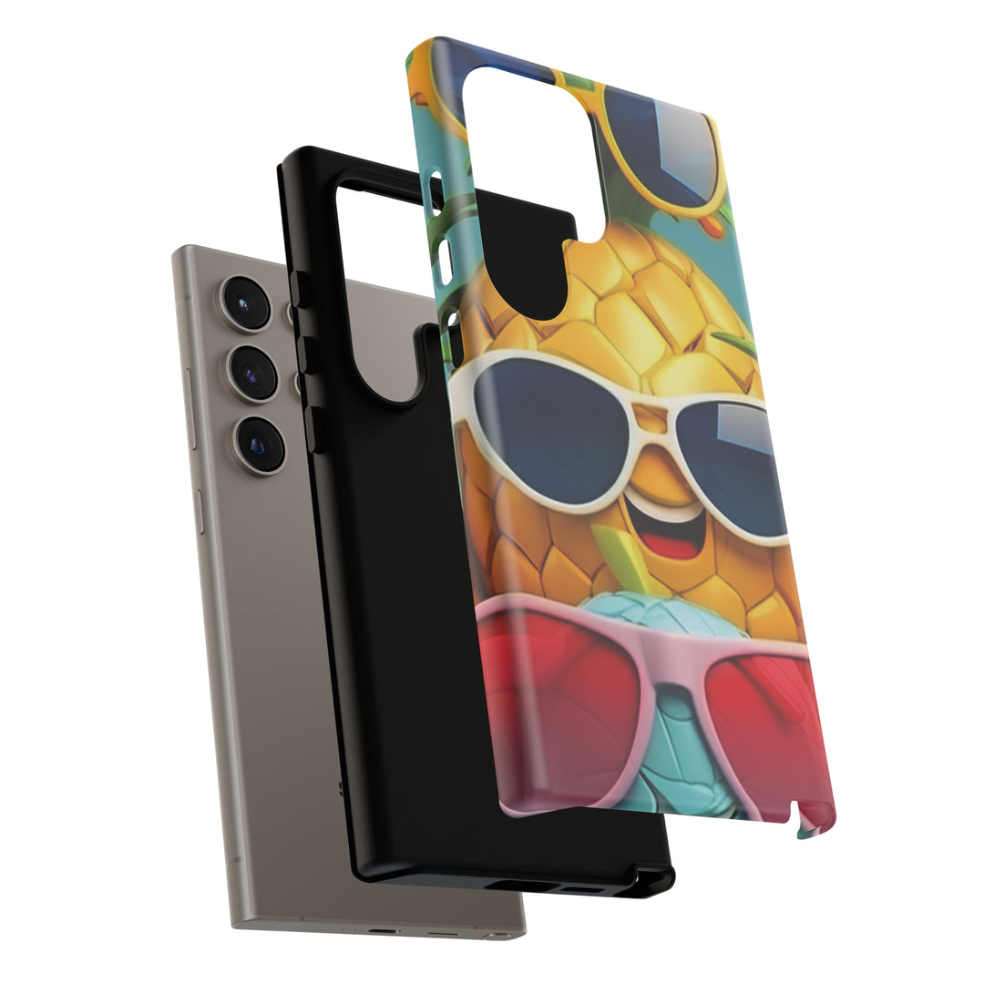 Cute Samsung Phone Case | Aesthetic Samsung Phone Case | Galaxy S23, S22, S21, S20 | Summer Pineapple Fruit, Protective Phone Case - Studio40ParkLane