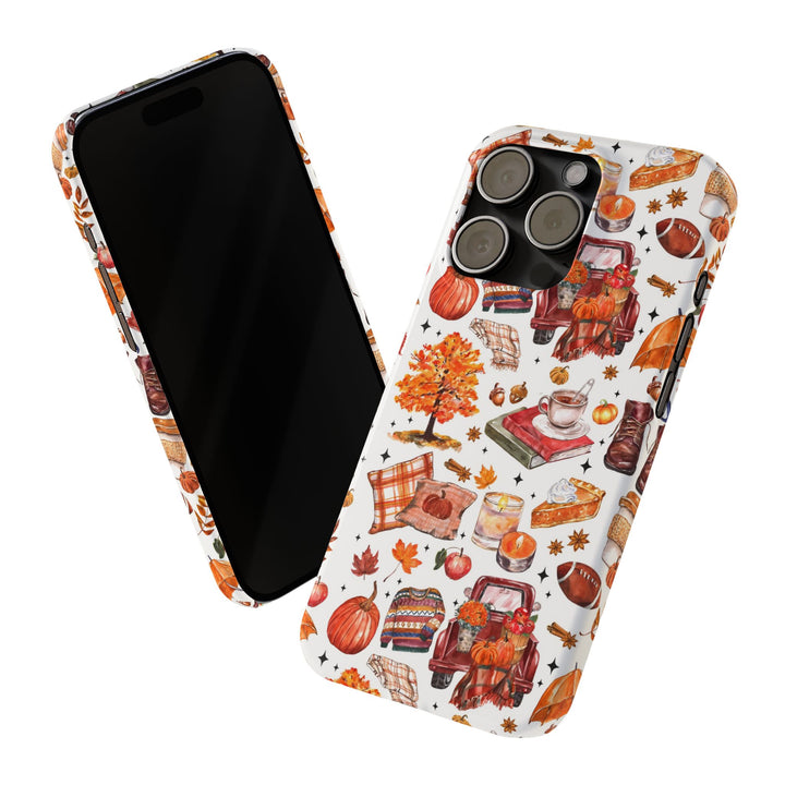 Slim Cute Fall Phone Cases Gift for Her Coquette Collage for Iphone 16 | iPhone 15 Case | iPhone 15 Pro Max Case, Iphone 14 Case, Iphone 13, Slim - Studio40ParkLane