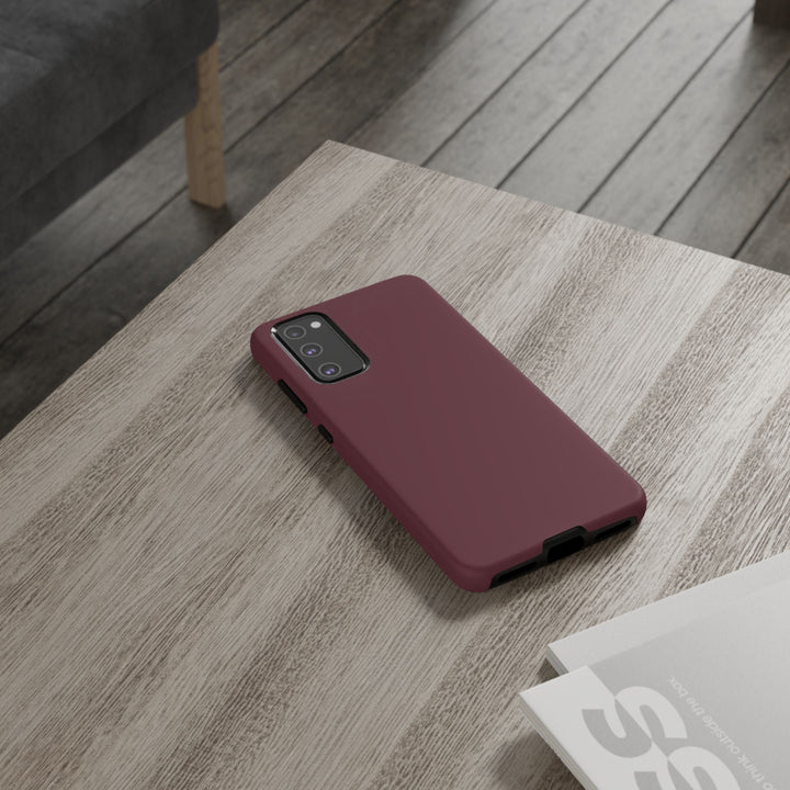 Premium Tough Burgundy Maroon Red Gift for Her Cute Phone Cases for Samsung S25 S24, S23, S22, S21, Iphone, 16, 15, 14, 13 Pro Max Ultra - Studio40ParkLane