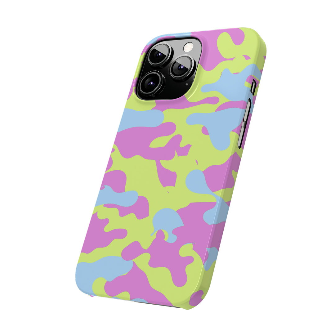 Slim Cute Phone Cases for Iphone - | iPhone 15 Case | iPhone 15 Pro Max Case, Iphone 14 Case, Iphone 14 Pro Max, Iphone 13, Spring Camouflage - Studio40ParkLane