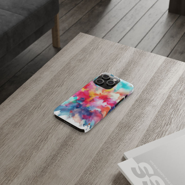 Slim Paint Splash Gift for Her Cute Phone Cases for Iphone 16 Pro Max | iPhone 15 Case | iPhone 15 Pro Max Case, Iphone 14, Iphone 14 Pro Max, Iphone 13 12 11 8 7 - Studio40ParkLane