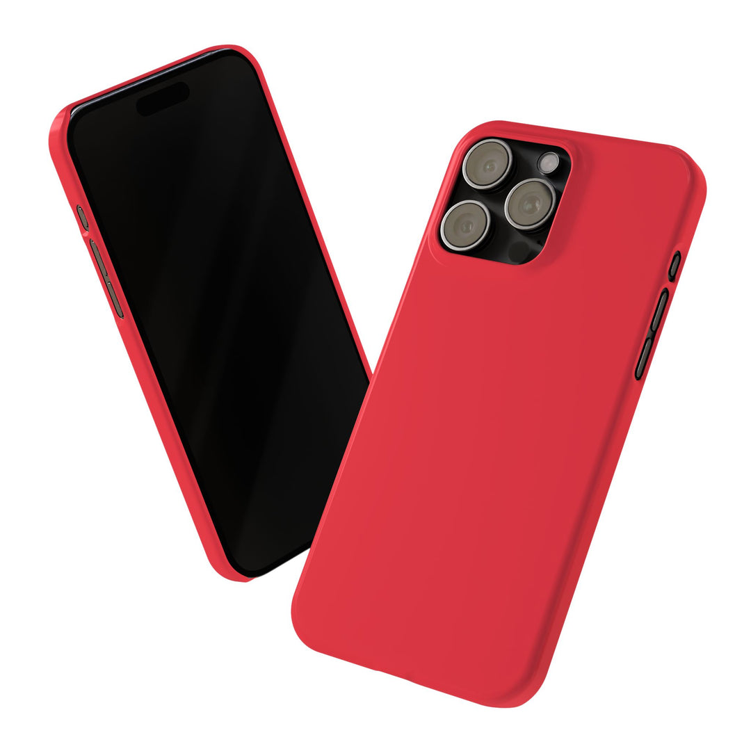 Slim Red Rouge Gift for Her Aesthetic Cute Phone Case for Iphone 16 - | iPhone 15 Pro Max Case | iPhone 14 Case 13 12 11 10 9 8 7 - Studio40ParkLane