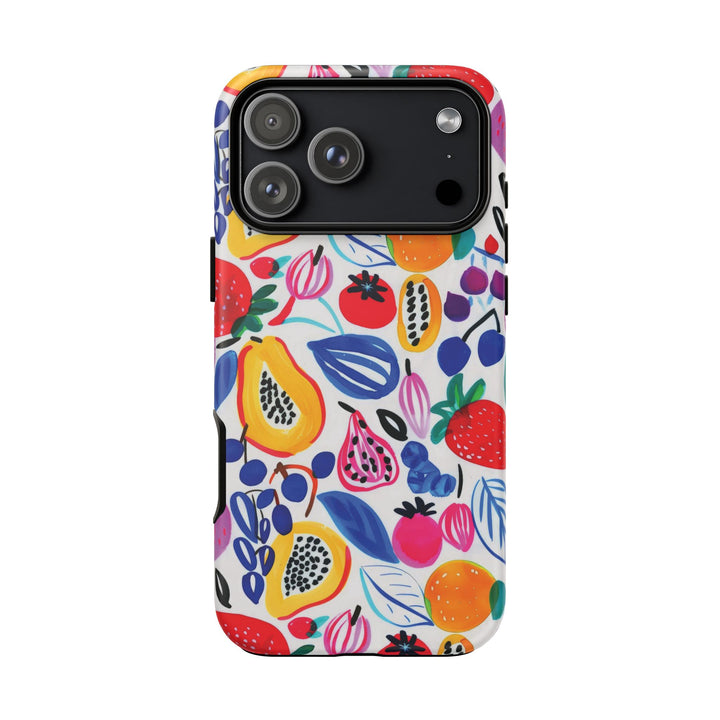 Summer Fruit Cute Tough Phone Case - For Apple iPhone Case 17, 16, 15 Pro Max, 14 Plus, 13 Pro, 12, Samsung Galaxy S26, S25, S24 Plus Ultra - Studio40ParkLane