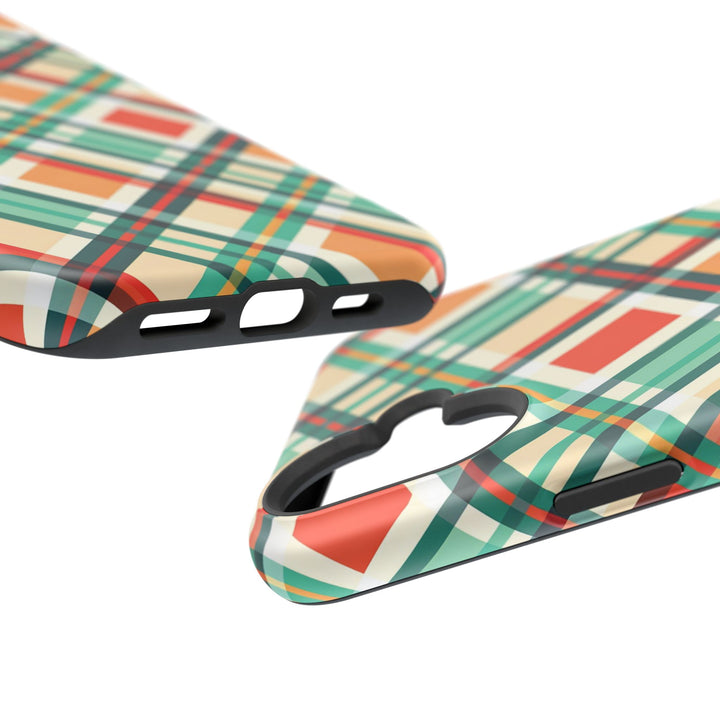 Checkered Plaid Magsafe Gift for Her Cute Phone Case for Iphone, | iPhone 16 | iPhone 15 Pro Max, Iphone 14 Pro Max, 13 12 11 10 9 8 7 - Studio40ParkLane